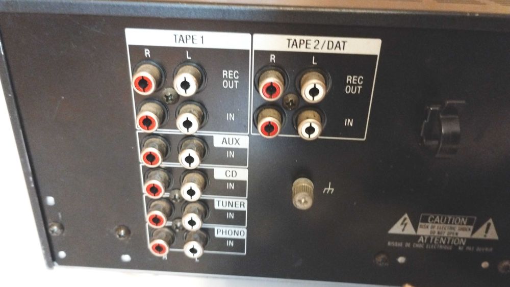 amplificator Sony taf311 radio casetofon