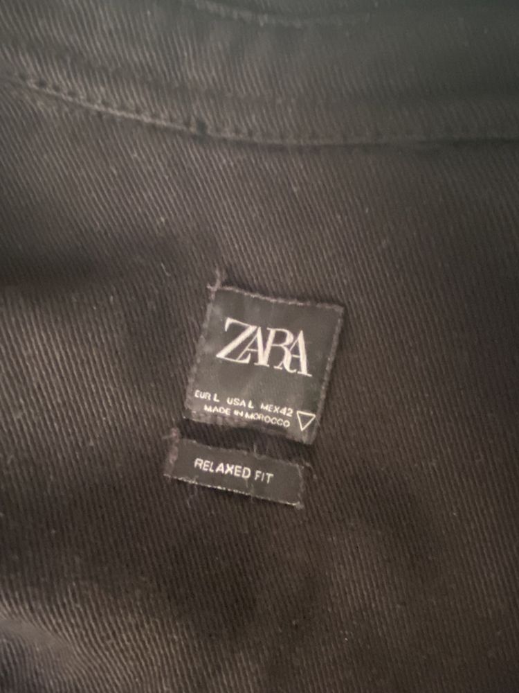 Черная Рубашка Zara