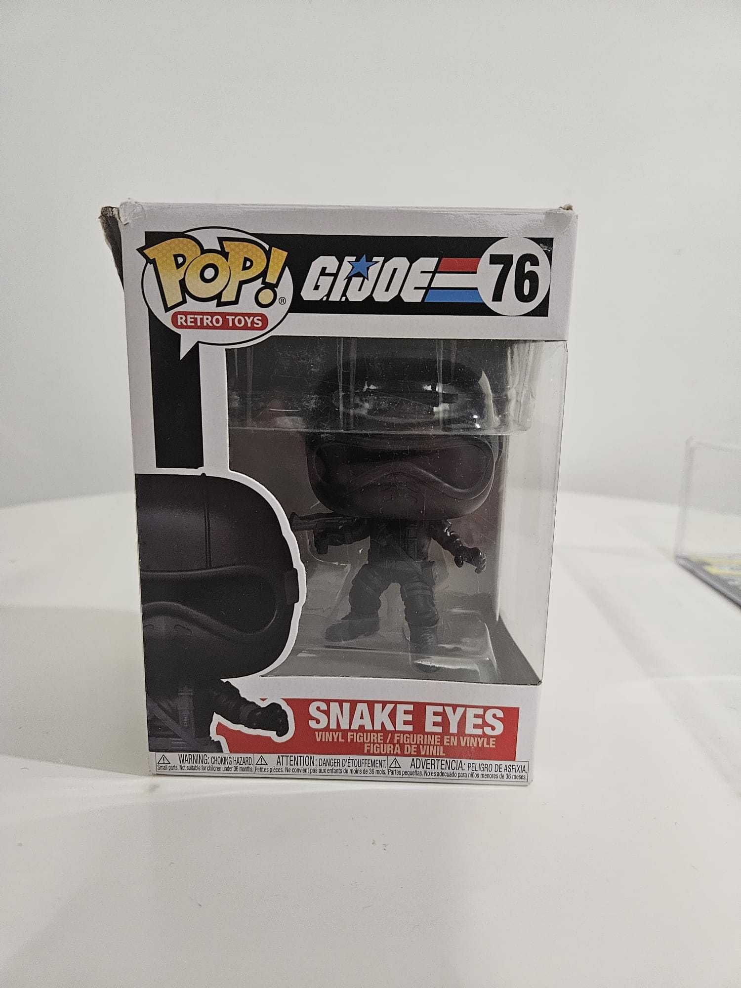 Funko Pop! Retro Toys: G.I. Joe - Snake Eyes #76 Vinyl Figura