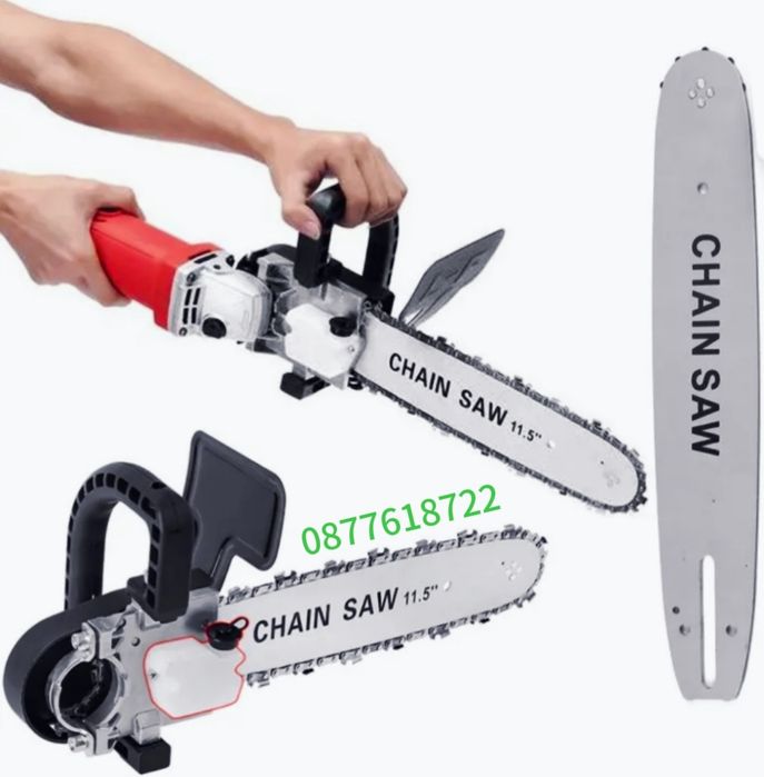 Приставка резачка със смазване за ъглошлайф