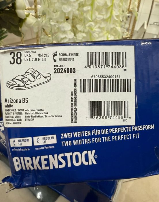 Papuci albi marimea 38