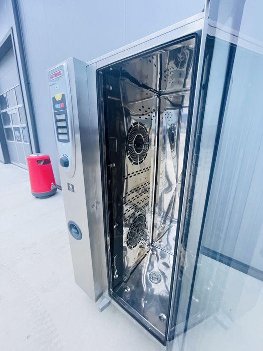Конвектомат Rational/Рационал 20 тави Газов.Бг меню.Самоизмиване.НОВ!