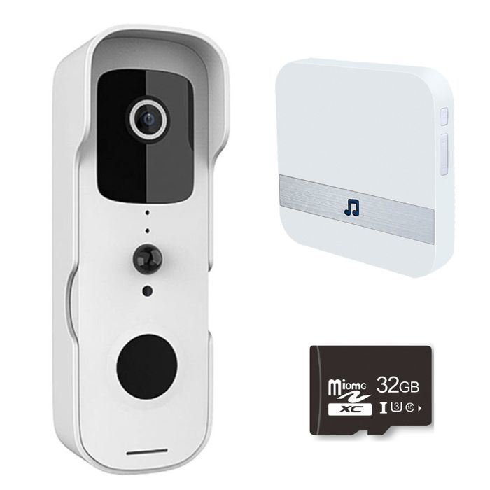 Sonerie Video inteligenta IARMAC Wireless, Interfon Video HD, Tuya