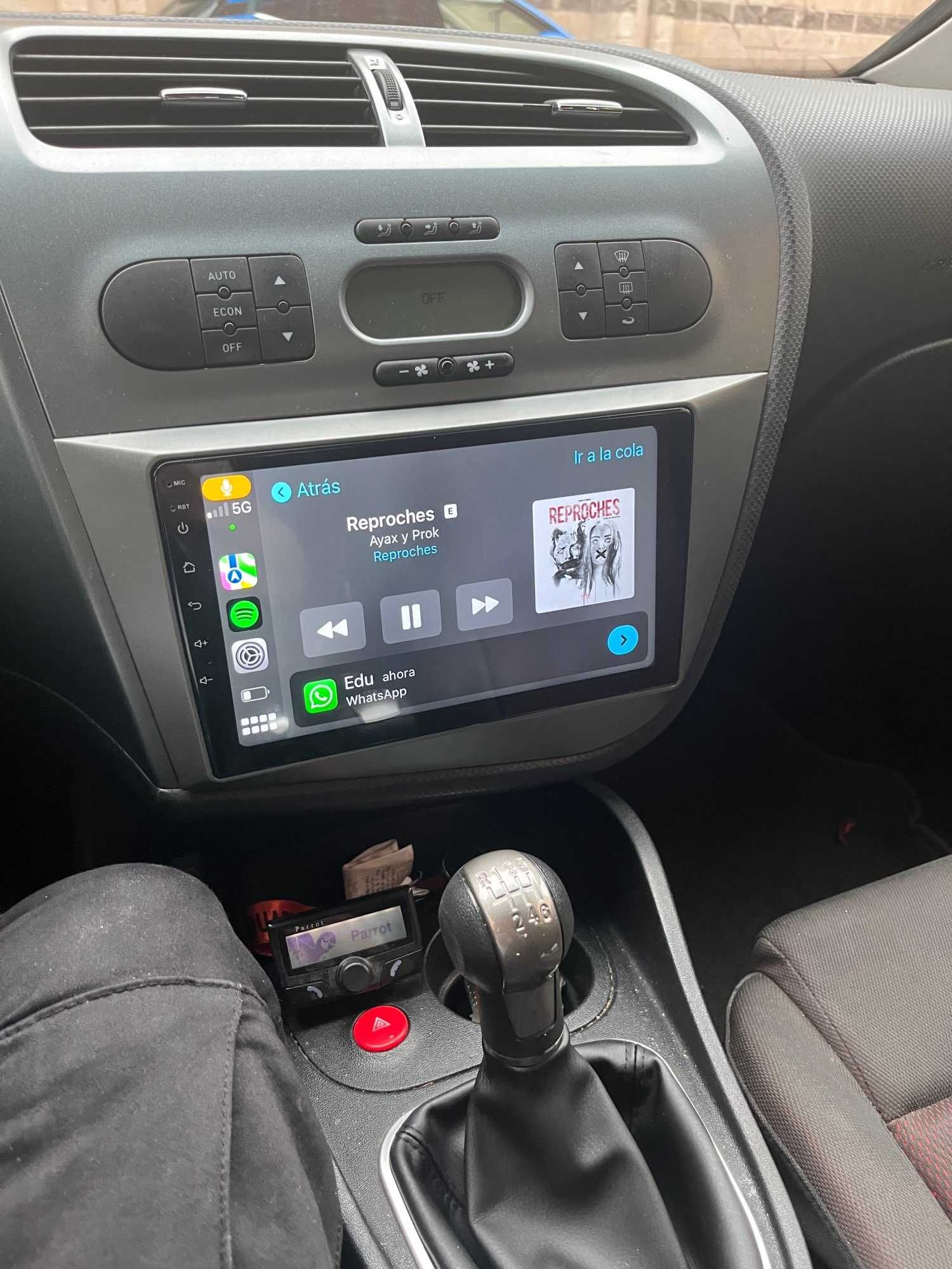Reducere - Navigatie GPS Android Dedicata Seat Leon Mk2 - QLed 4G BT