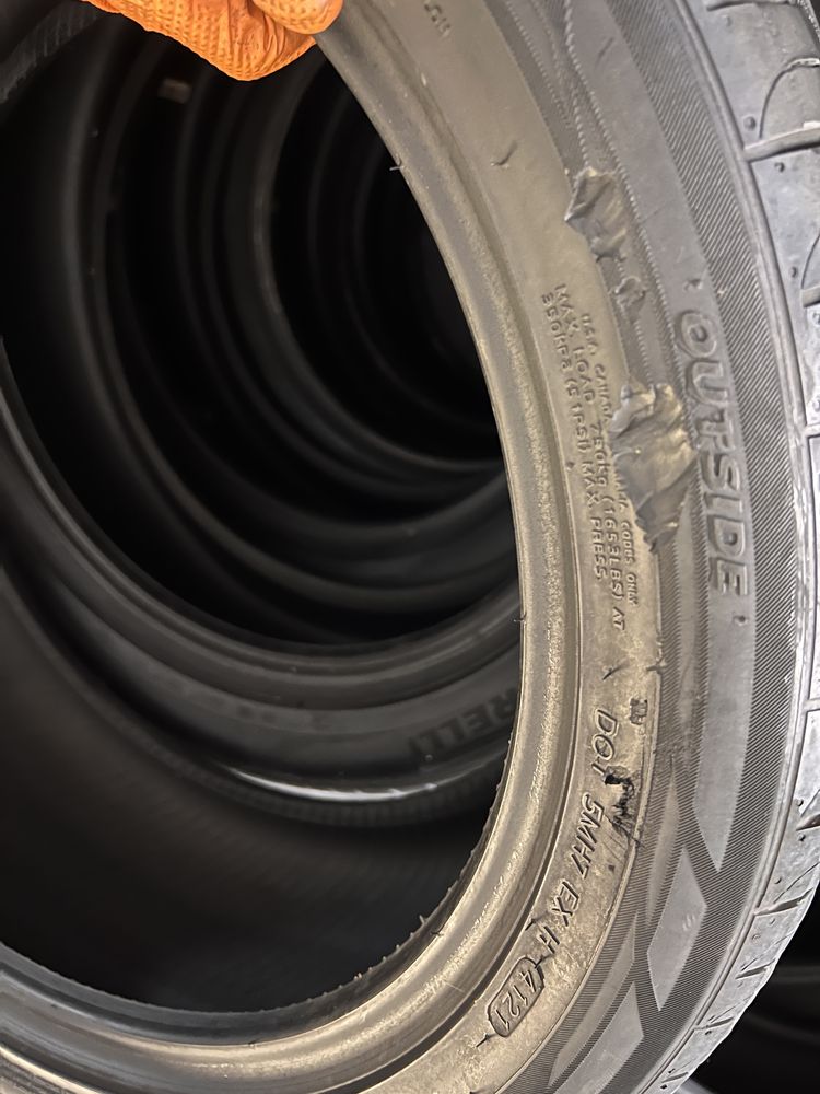 2 anvelope vara 245/45/19 , Hankook , DOT 2021 , 7 mm