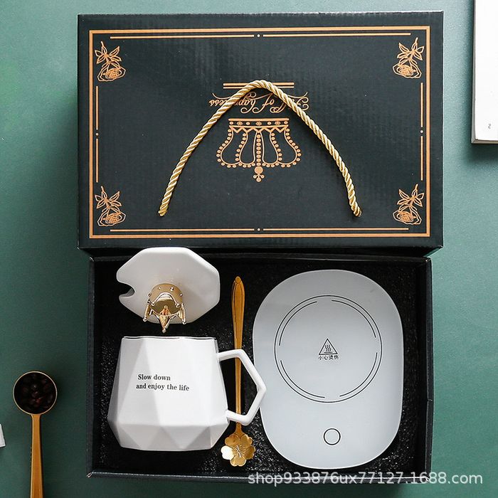 Кружка подарочная с подогревом