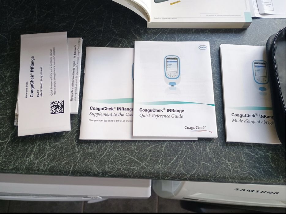 Aparat coagulometru INR - CoaguCkeck INR Range