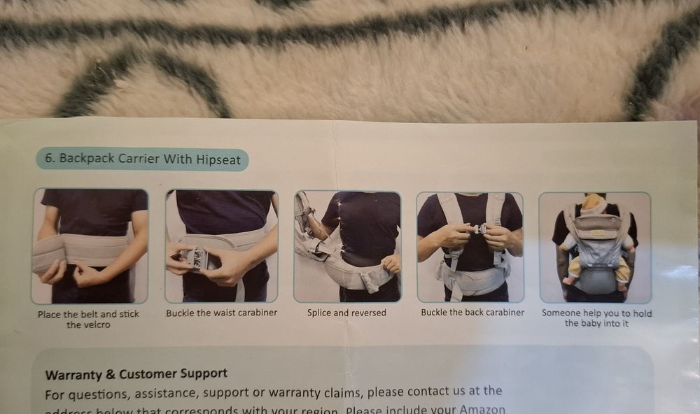 Marsupiu Port Bebe Ham Ergonomic Roz