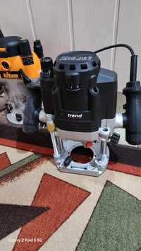 Оберфреза trend T8/EURO - 2200W 12mm Dual-Mode Plunge Router
