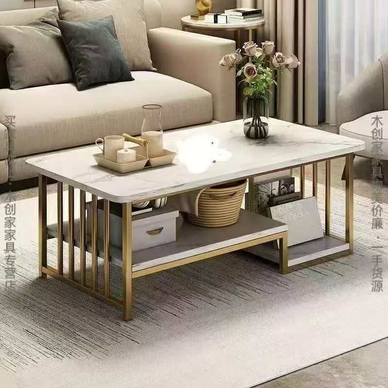 Роскошный журнальный столик «Elegance Gold» 120x60