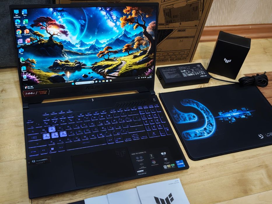Asus Tuf Gaming Core i5-12 ОЗУ16Гб SSD512GB Ноутбук игровой мощный