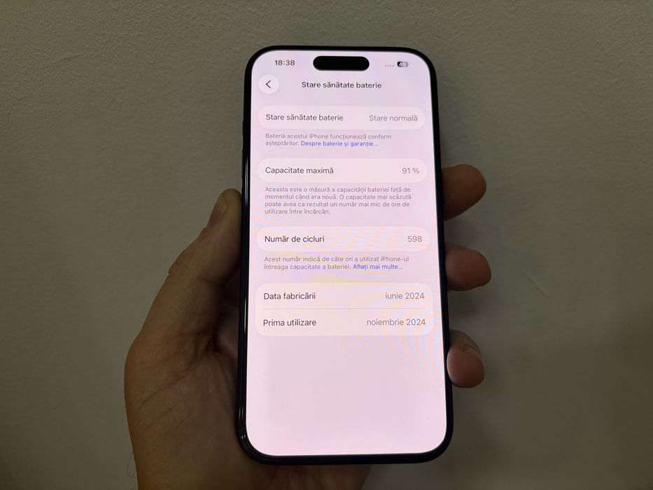 Iphone 15 Pro, 128 gb, Blue Titanium