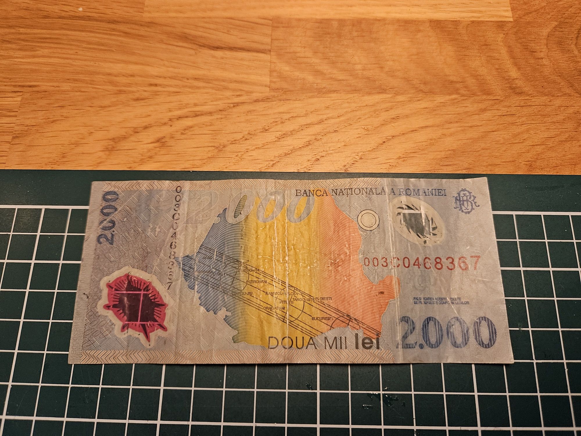 Bancnota eclipsa 2000 lei