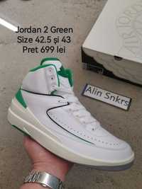 Jordan 2 Lucky Green