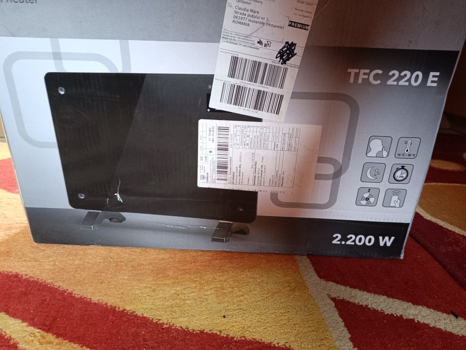 Vând convector Trotec nou