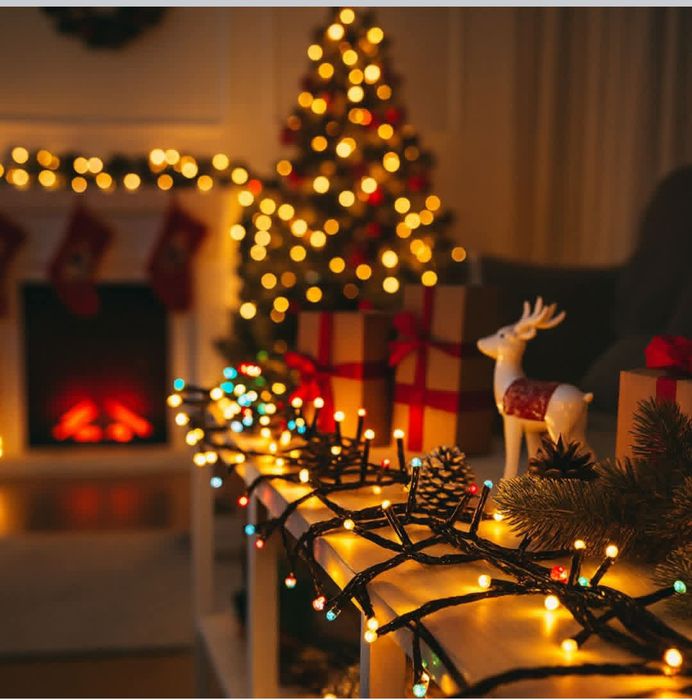 LED гирлянд -8 м. 100 лампички.