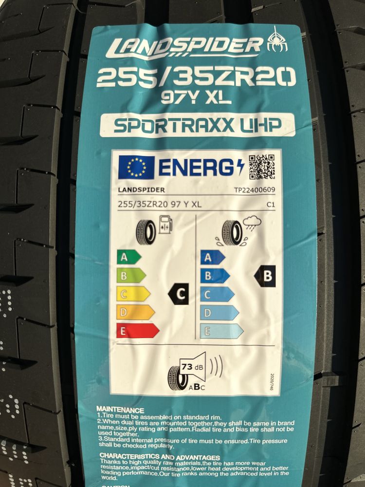 Летен Спорт Пакет LANDSPIDER 255/35R20 97Y XL 275/35R20 102Y XL