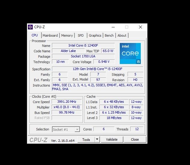 Kit gaming i5-12400F - 32GB Ram - Placa de baza H610M K