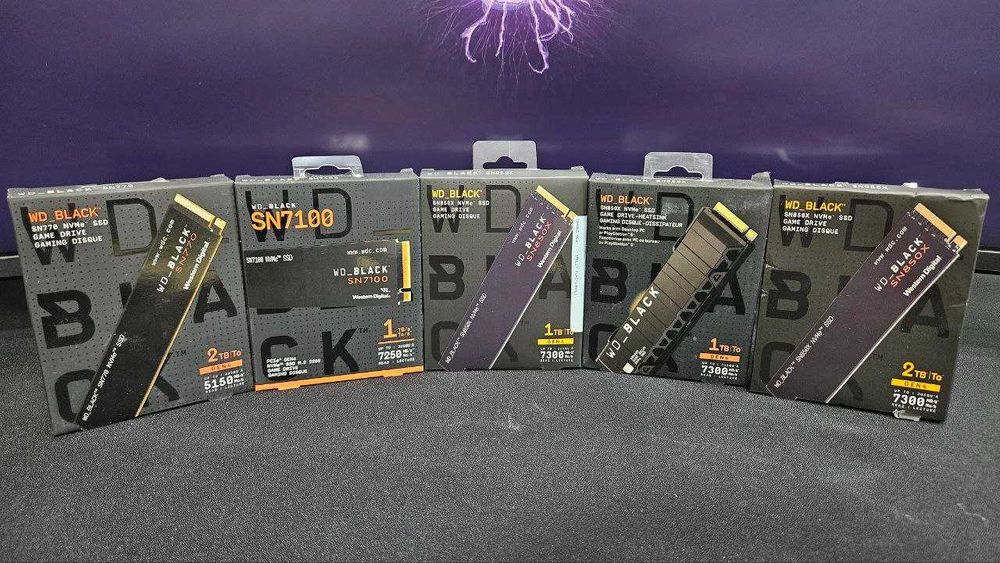 SSD Western Digital Black SN7100 | SN770 | SN850X / 1TB / 2TB