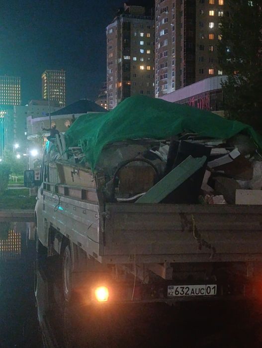 Вывоз мусора газель длинный 4.2метр услуги грузчиков