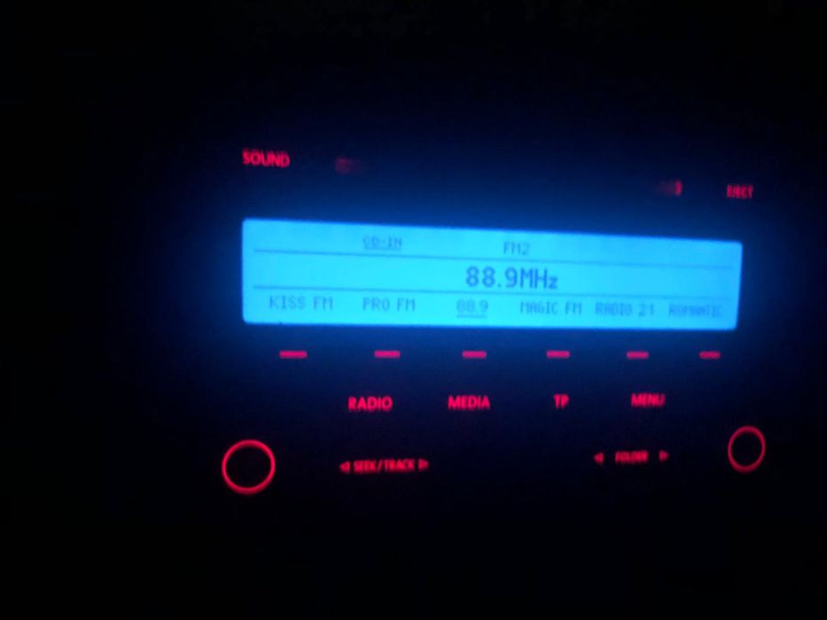 Radio CD auto VW/Skoda