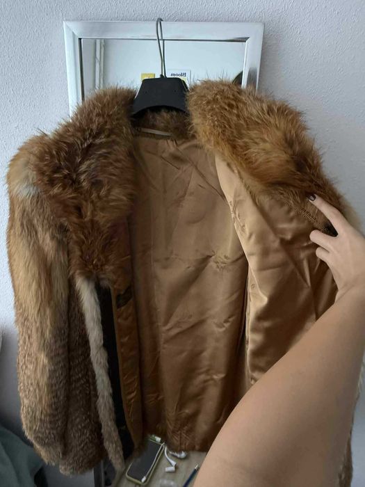 Палто от естествен косъм