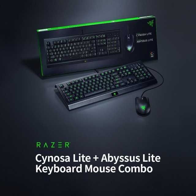 Комплект мишка и клавиатура Razer
