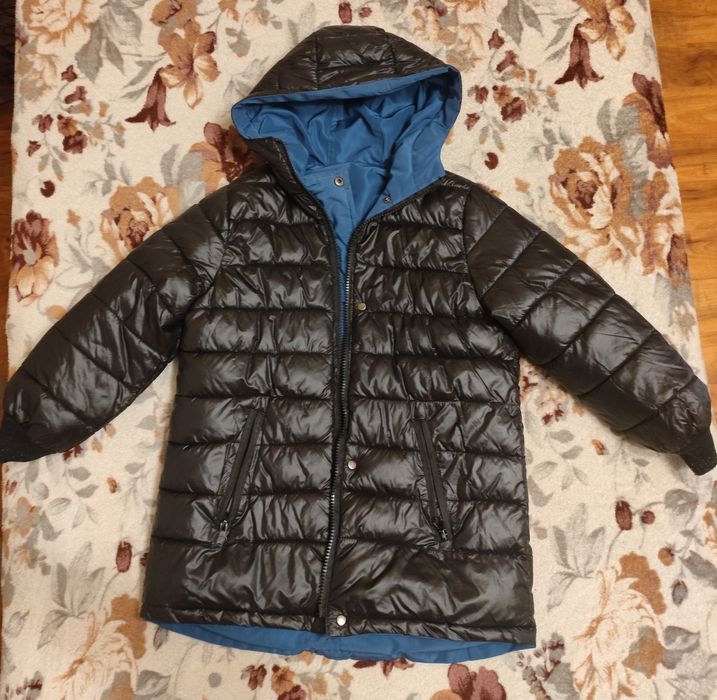 Зимняя куртка для мальчика 6-7 лет