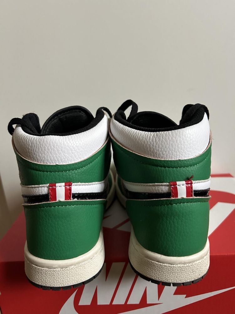 Jordan 1 high Lucky green