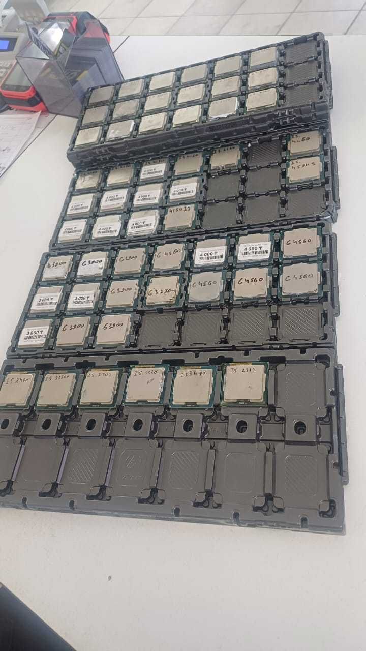 Процессоры для компьютера (CPU 1,2,3,4,6,7,8 Gen) Цены в описание.
