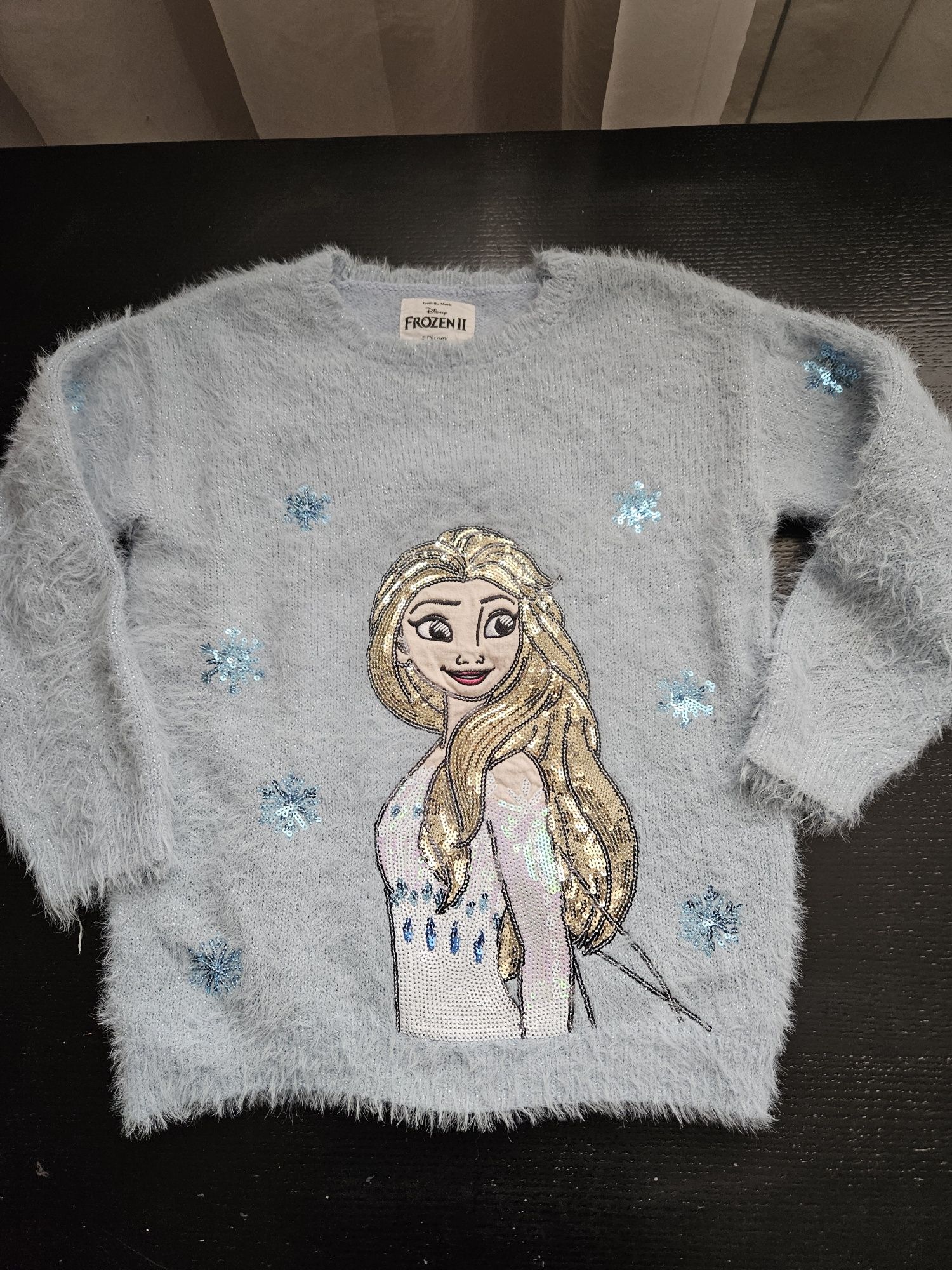 Bluza/pulover cu Elsa 6-7 ani