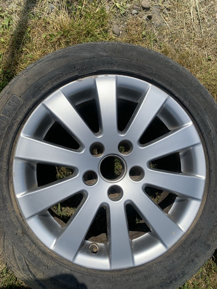 Jante Aliaj Originale Audi A6 C6 C7 C5 A4 B6 B7 B8 R16  5x112 ET 45