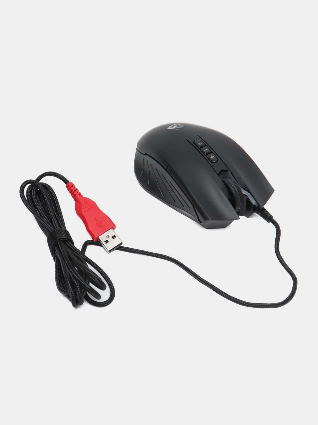 Проводная игровая мышь Bloody Q81/Q80/Q50 Neon X'Glide Gaming Mouse