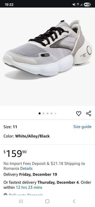 Adidas alergare Brooks Aurora-BL,535 grame,marime 45/29 cm,DNA Loft V3