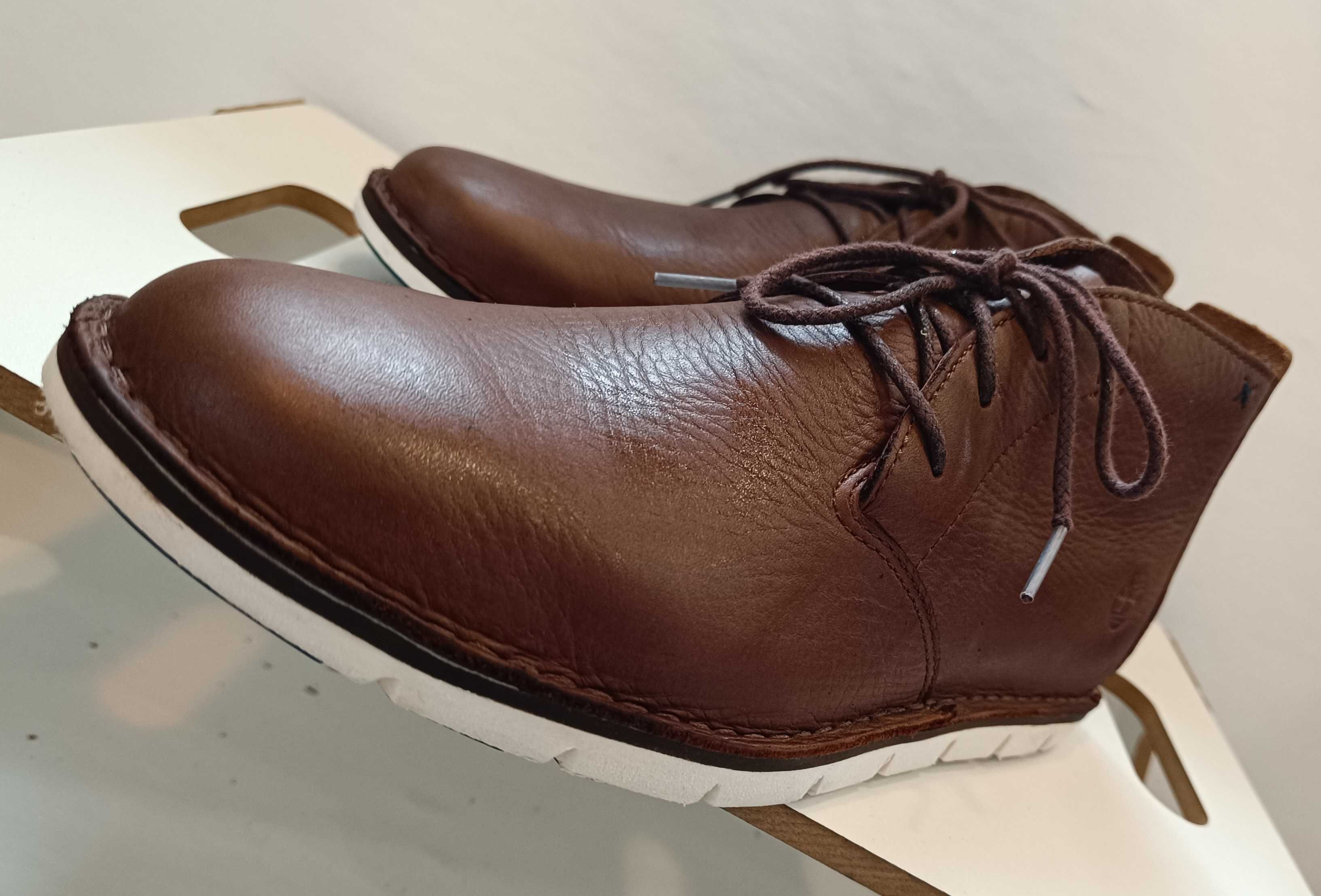 Ghete lace up 44 44.5  desert premium Timberland piele naturala moale