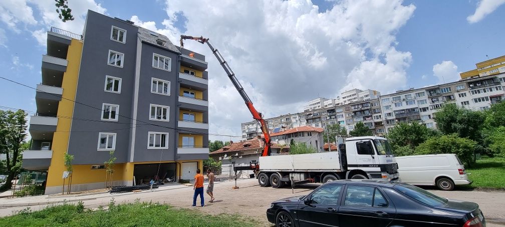 Камион с Кран/ Транспортни Услуги