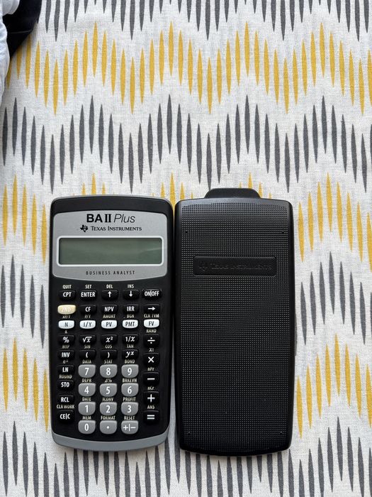 Финансовый калькулятор Texas Instruments