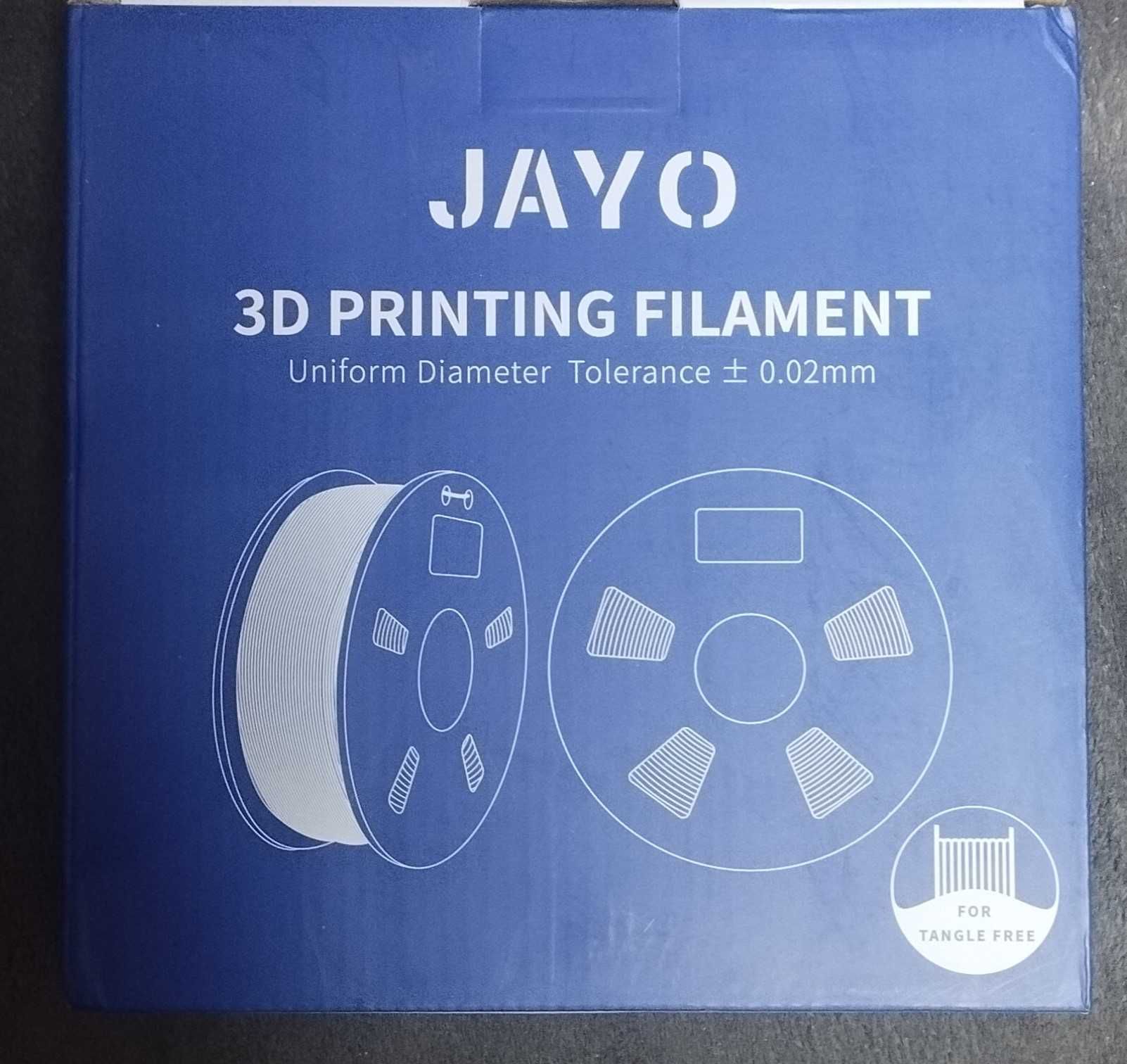 3D print filament PETG negru sau alb Firma Jayo sau Kingroon