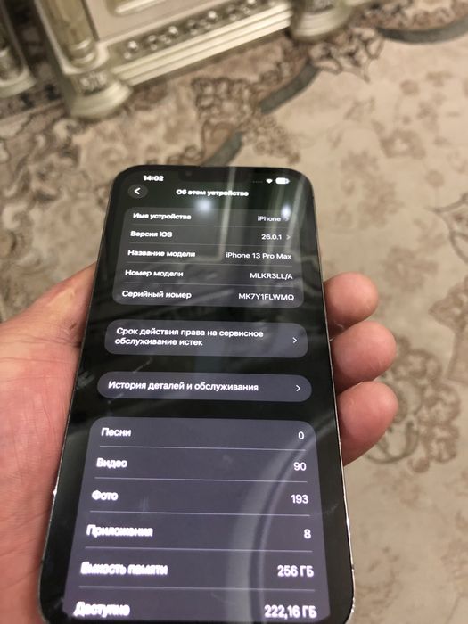 Iphone 13 pro max 256
