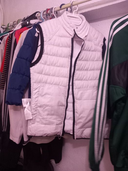 Vesta Smog Dama - Stare foarte buna , Marime S , Alba - Impecabila !!