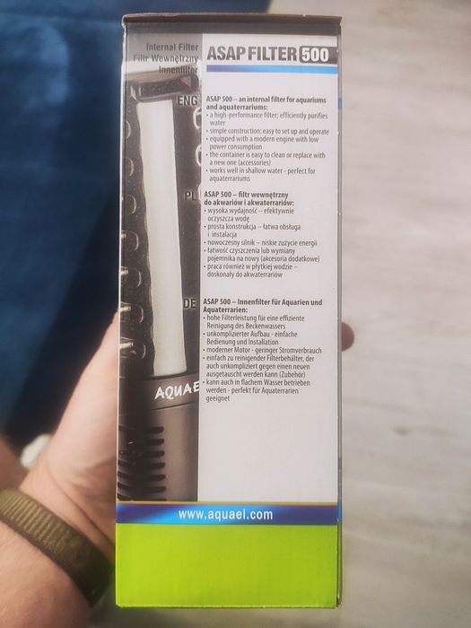 Filtru intern acvariu Aquael ASAP 500