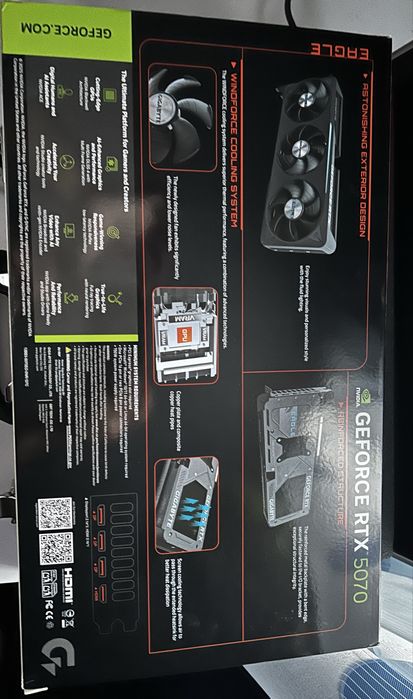 Vand placa video RTX 5070