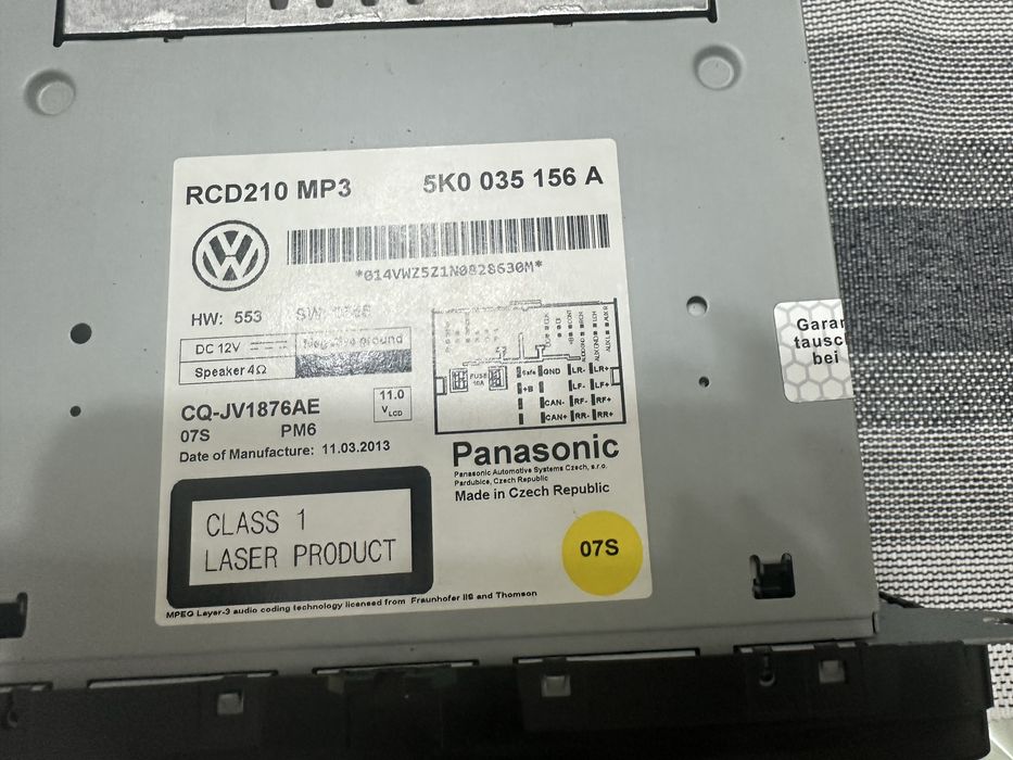 Оригиналнс медия за vw caddi