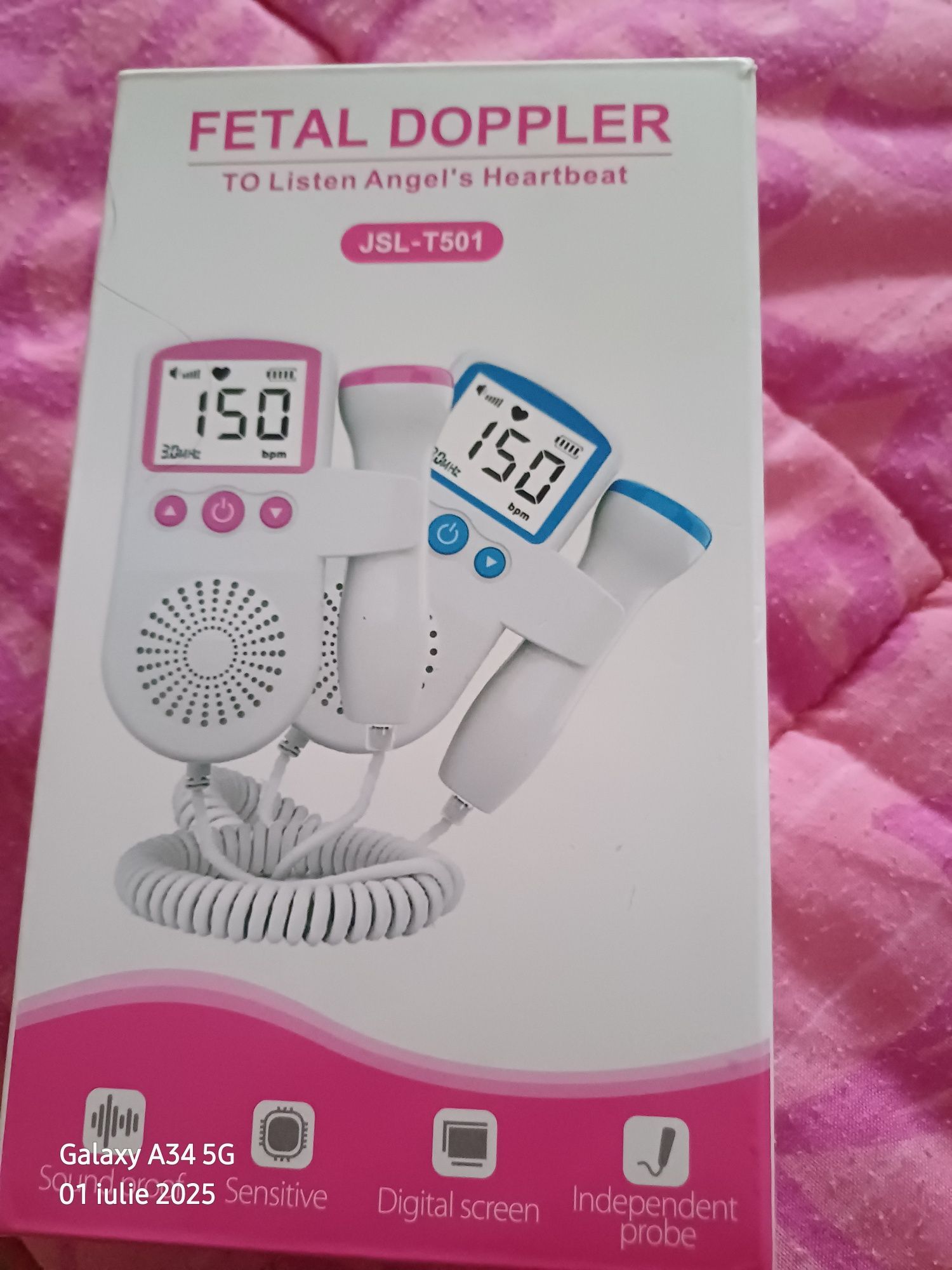 Fetal doppler-albastru