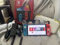 Продам Nintendo Switch Oled прошитый (нинтендо свитч олед)