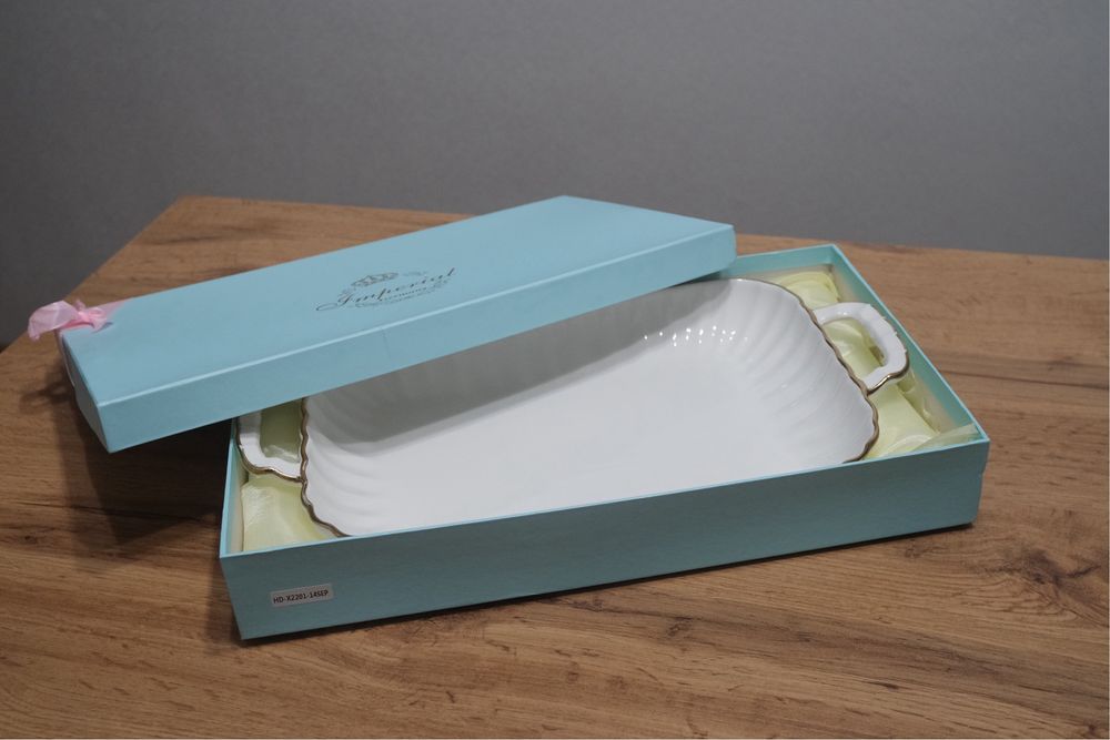 Элегатное блюдо для серверовки 4 шт с коробкой