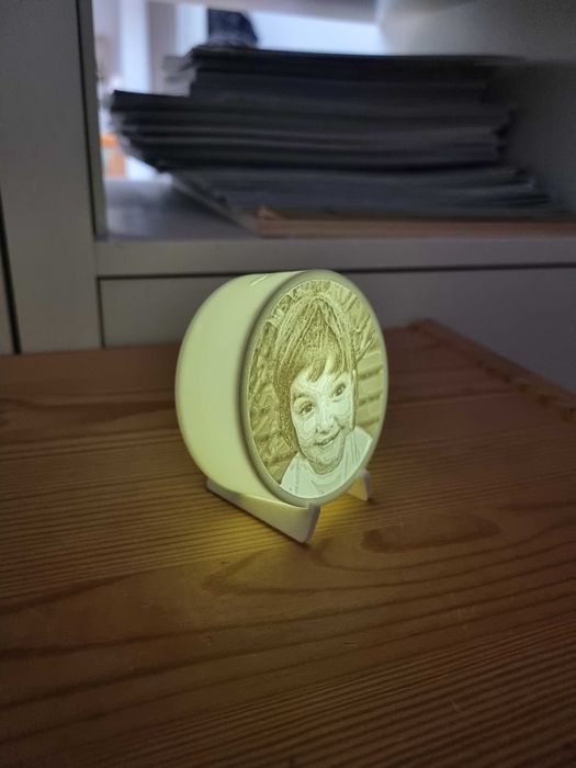 Decoratiune/lumina de veghe personalizata