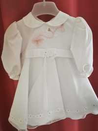 Vând haine botez rochie fetita