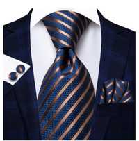 Мъжки вратовръзки (коприна) -  комплект с аксесоари