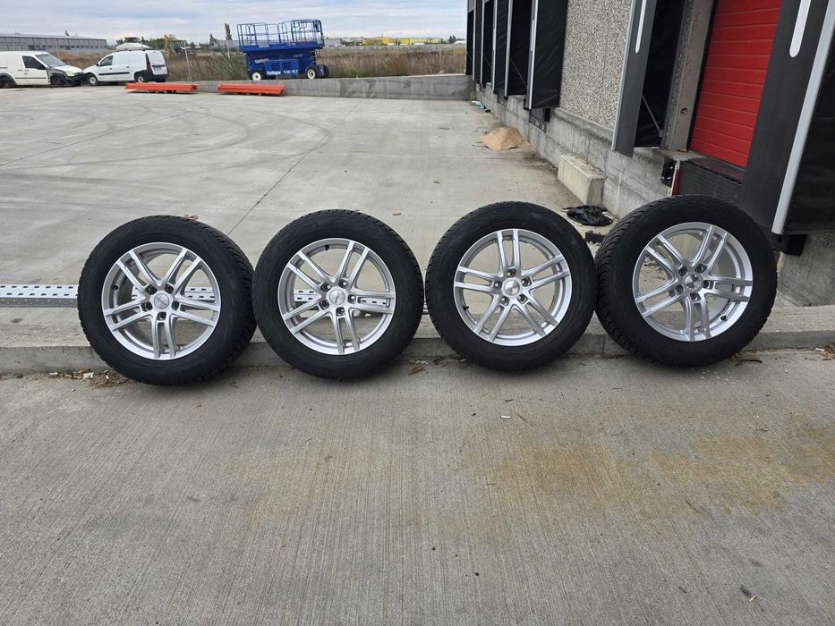 Set Jante DEZENT TZ 7 17 5x112 + cauciucuri iarna